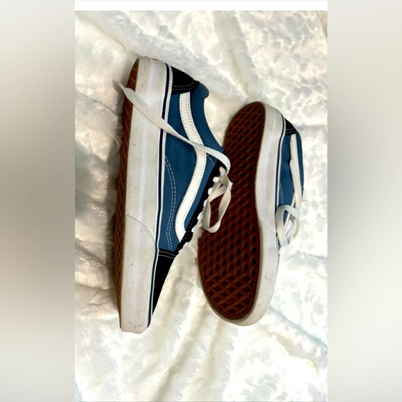 Unisex Blue Vans - Picture 1 of 5